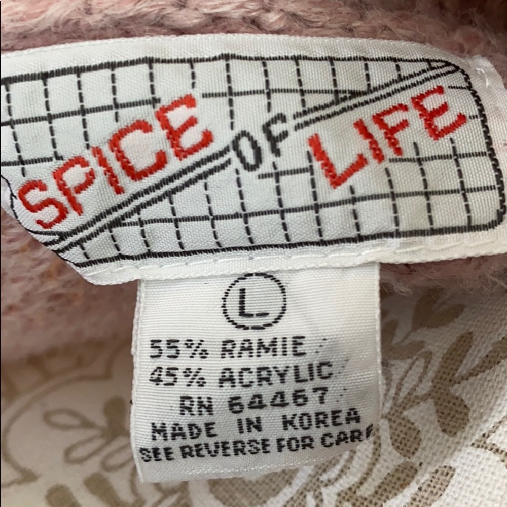 Vintage Spice of Life Sweater Size L 🎁🎁🎁 - Picture 8 of 8